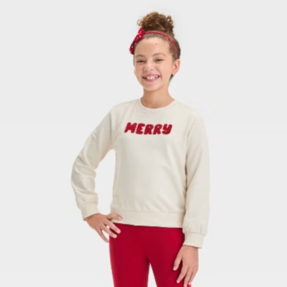 Cat & Jack Merry Pullover Sweater